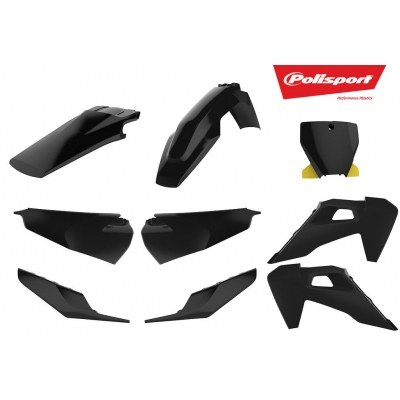 Kit de plástica Polisport TC/FC Negro 90798