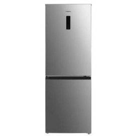 Frigorífico combi Teka RBF 3450 SS, 201 x 60 x 60.5 cm, No Frost, clase D, 199 kWh año, 39dB, 323 litros, reversible, display, acero inox