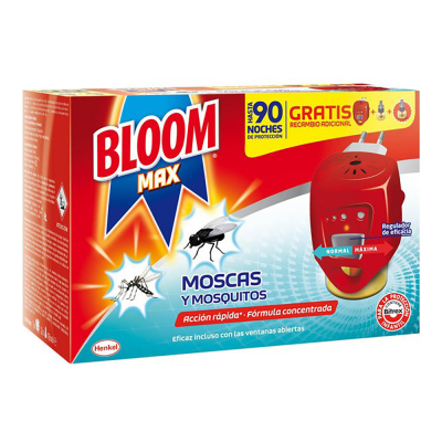 Insect max eléctrico aparato + 2 recambios para moscas y mosquitos