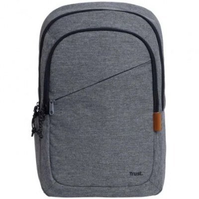 Mochila Trust Avana para Portátiles hasta 16/ Gris
