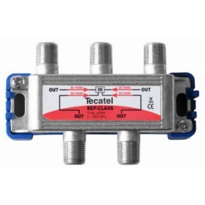 Repartidor TDT/SAT F 4D 7,7dB TECATEL
