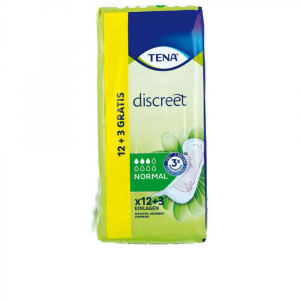 DISCREET compresa incontinencia normal 15 u