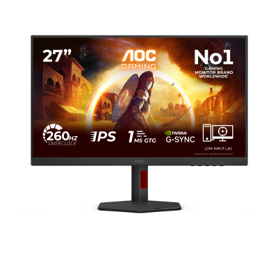G4 27G4ZR pantalla para PC 68,6 cm (27) 1920 x 1080 Pixeles Full HD LED Negro, Rojo