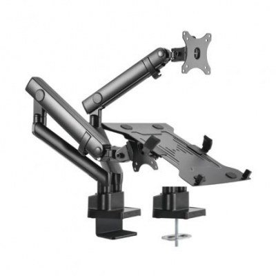 Soporte para Monitor y Portátil Aisens DTL32TSR-103/ para TV/Monitor de 17-32/ hasta 8kg