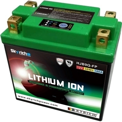 Bateria de litio Skyrich LIB9Q (Impermeable + indicador de carga) HJB9Q-FP