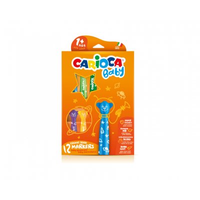 Teddy Marker 1+ rotulador Extra-grueso Multicolor 12 pieza(s)