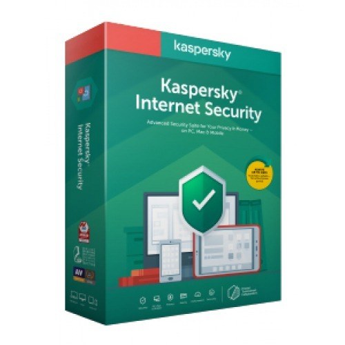 Antivirus Kaspersky 2020 3 Usuarios 1 Año V. Internet Security