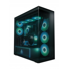 ARCTIC Xtender VG Black (Tinted Glass) Midi Tower Negro