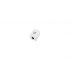 ROSETA DE PARED LANBERG 1XRJ45 CAT.6 CONECTORES IDC LSA PERMITE CABLES 26-22 AWG BLANCO OS6-0001-W