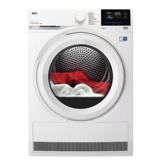 Secadora con bomba de calor AEG TR818A1OB, 8 kg, serie 8000 AbsoluteCare, SensiDry, PreciseDry, blanco