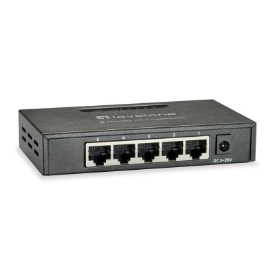 GEU-0523 switch No administrado Gigabit Ethernet (10/100/1000) Negro