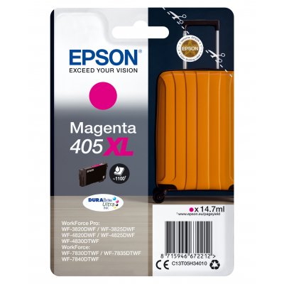 Cartucho de Tinta Original Epson nº405 XL Alta Capacidad/ Magenta