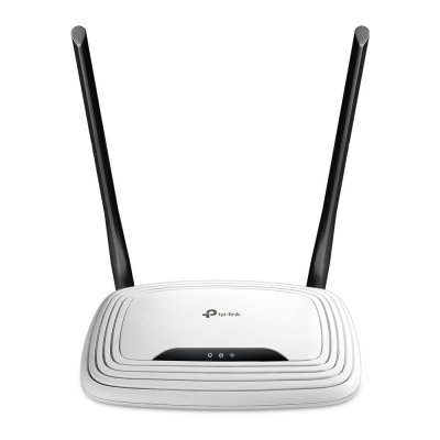TL-WR841N router inalámbrico Ethernet rápido Banda única (2,4 GHz) Negro, Blanco