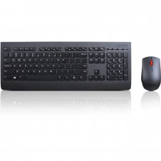 Kit Teclado y Mouse Lenovo Profesional Inalámbrico 1600 dpi