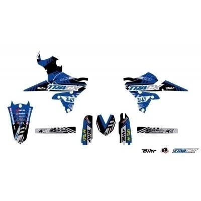 KUTVEK Tracx Graphic Kit Blue Yamaha WR250F 5YA1752961L