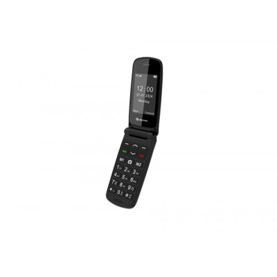 BAS-24800L teléfono móvil 6,1 cm (2.4) Negro Teléfono para personas mayores