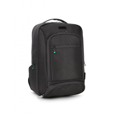 Urban Factory Mixee Mochila Compacta para Portatil hasta 14 - Ecologica - Color Negro