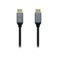 Cable Aisens Dp/m A Dp/m 1m Gris/negro