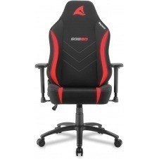 SILLA GAMING SHARKOON SGS20 FABRIC NEGRO/ROJO