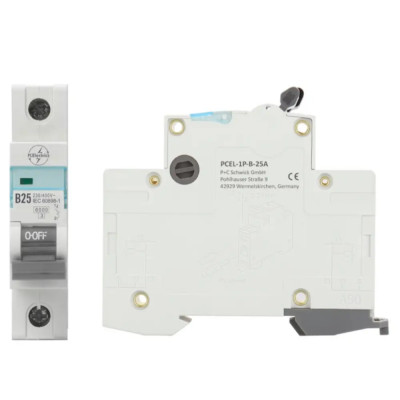 INTERRUPTOR Automatico Magnetotérmico (MCB) 1 Polo 40A/230Vac Curva B