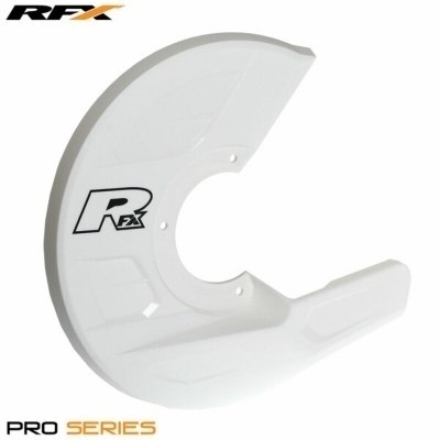 Protector de disco y pinza RFX Pro (blanco) Universal para adaptarse a los soportes de protector de disco RFX FXDG9010099WH