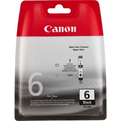 Cartucho tinta canon bci 6b negro