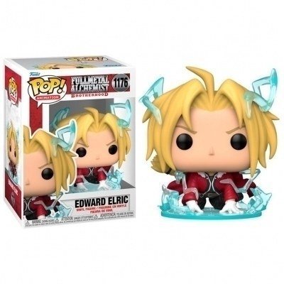 Funko pop disney animacion fullmetal alchemist brotherhood edward con energia 57737