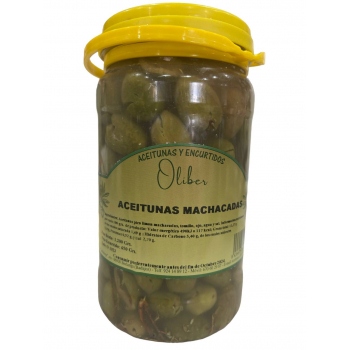 Aceitunas Machacadas Oliber 650Grs