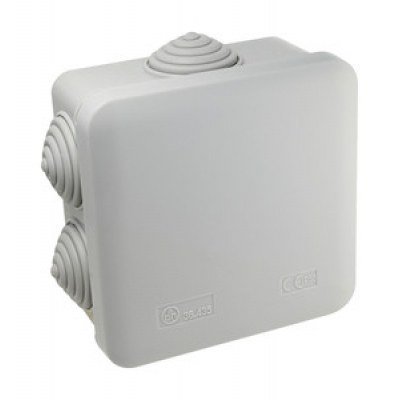 Caja Estanca Superficie Cuadrada 85x85x45mm IP55