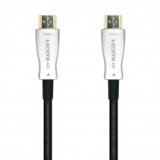 Aisens Cable Hdmi tipo-a estandar macho a macho V2.0 AOC premium alta velocidad 20m negro