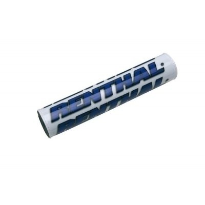Protector/Morcilla barra superior de manillar Renthal blanco/azul P209 P209