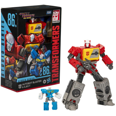 Figura hasbro transformers autobot blaster & eject