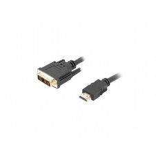 Cable hdmi lanberg macho - dvi - d 18+1 macho single link 3m negro