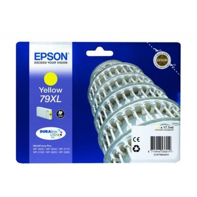 Epson T7904 (79XL) Amarillo Cartucho de Tinta Original - C13T79044010