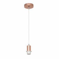 Armazon Colgante P/pantalla Maldivas Oro Rosa 1xe27