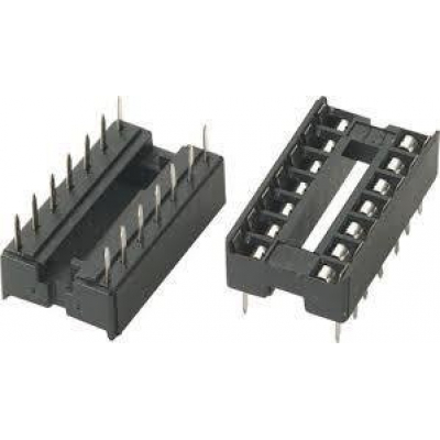 Zocalo Circuito Integrado 14 Pin PLANO 2,54mm