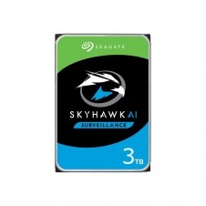 Disco duro interno hdd seagate skyhawk ai st3000vx015 3tb 3.5pulgadas 256mb - sata 6gb - s