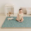 Enrollagateo simple no impermeable “Conejos verde”