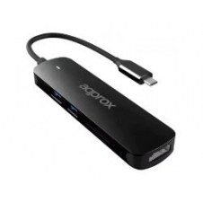 Adaptador Approx Usb-c A 2xusb 3.0/hdmi/lector