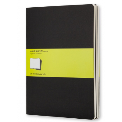 Cahier cuaderno y block 120 hojas Negro
