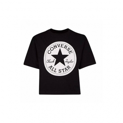 Camiseta CONVERSE SIGNATURE CHUCK PATCH BOXY TEE 469787 023 Negro