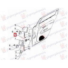 ASEGURADOR PUERTA TRASERA(O)