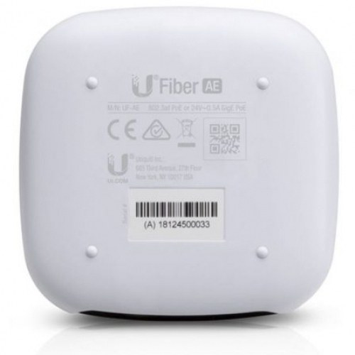 Conversor de Fibra a Ethernet Ubiquiti UF-AE/ 2 Puertos/ RJ45 10/100/1000 PoE
