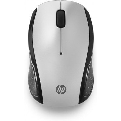 Raton hp hp 200 pk silver wireless mouse inalambrico