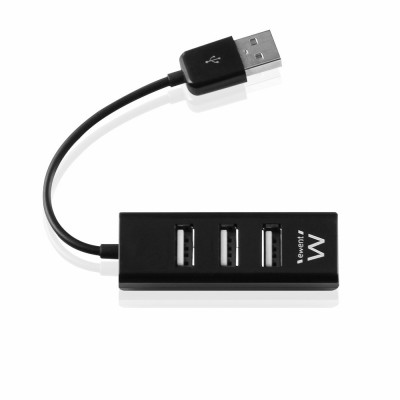 Ewent EW1123 Mini-Concentrator de 4 puertos USB 2.0