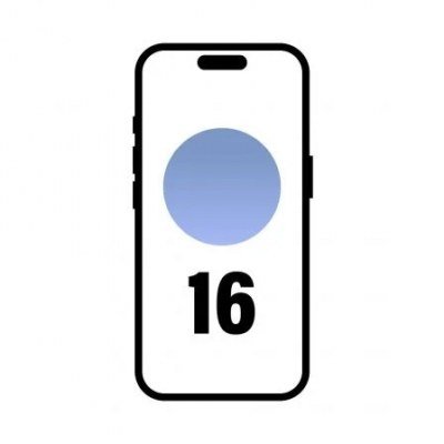 Smartphone Apple iPhone 16 128GB/ 6.1/ 5G/ Azul Ultramar