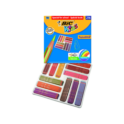 BIC TROPICOLORS CLASS PACK 144+71 897110