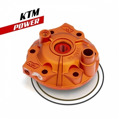 S3 Power Cylinder Head & Insert Kit High Compression - Orange KTM/Husqvarna PWR-985TPI-250-O