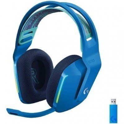 Auriculares Gaming con Micrófono Inalámbricos Logitech G733/ USB/ Radiofrecuencia/ Azul