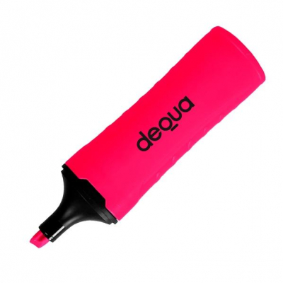 DEQUA Marcador fluorescente trazo 1-4mm rosa